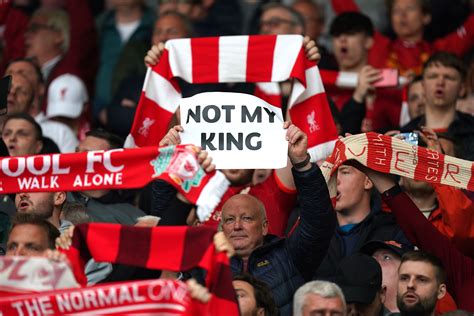 Liverpool fans were heard to boo during the national anthem yesterday (Image: Liverpool FC via Getty Images). Liverpool's identity as somewhere in England, but different from England, stems back ...